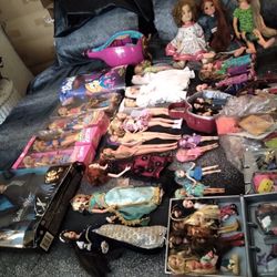 Barbie Wonder Woman Bewitched Crissy Kerry Shirley Temple Bratz Genie X Files Doll's Lot 