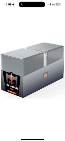Trading Card Protection Bundle *100 REGULAR TOP LOADERS + 100 CARD SLEEVES INCLUDED* Sports - Pokemon - Standard Cards