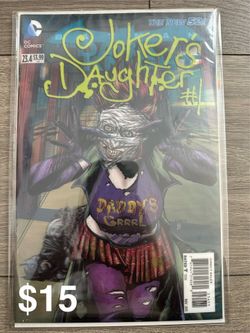 Jokers Daughter 3D Comic