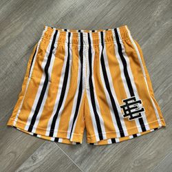 Eric Emanuel EE Basic Shorts 'Yellow Stripe'