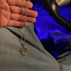 10K CHAIN & PENDANT