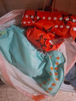 Reusable diapers and inserts