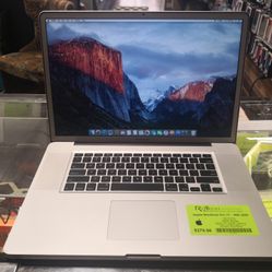 Apple MacBook Pro 17" Mid 2009 - Intel Core 2 Duo, 4GB RAM, 256GB SSD, MacOS El Capitan 10.11.6
