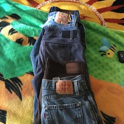 Lucky Brand Blue Jeans ,Levi’s ,Brixton