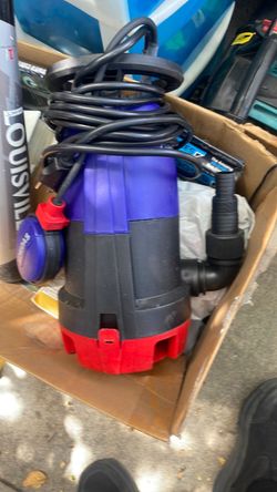 Pumps out water