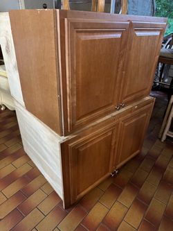 2 Cabinets 37.5”Lx30”Wx24”H