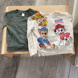 Boys 5t Pull Over Sweatshirts 