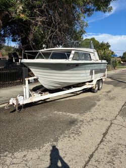 22 ft boat and trailer