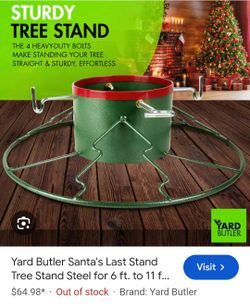 Xmas Tree Metal Stand