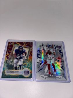 ⁠2025 resurgence  Football Cam Skattebo /199 Numbered Electric Surge RC + Jaxson Dart 🔥⁠