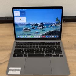 13" MacBook Pro Touchbar M1 8 Core*500GB SSD*16GB RAM