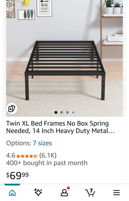Twin XL Twin Bedframe