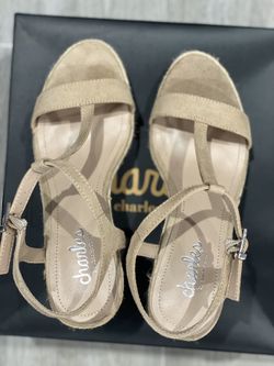 Charles by Charles David - Beige Wedge Shoes Size 5.5