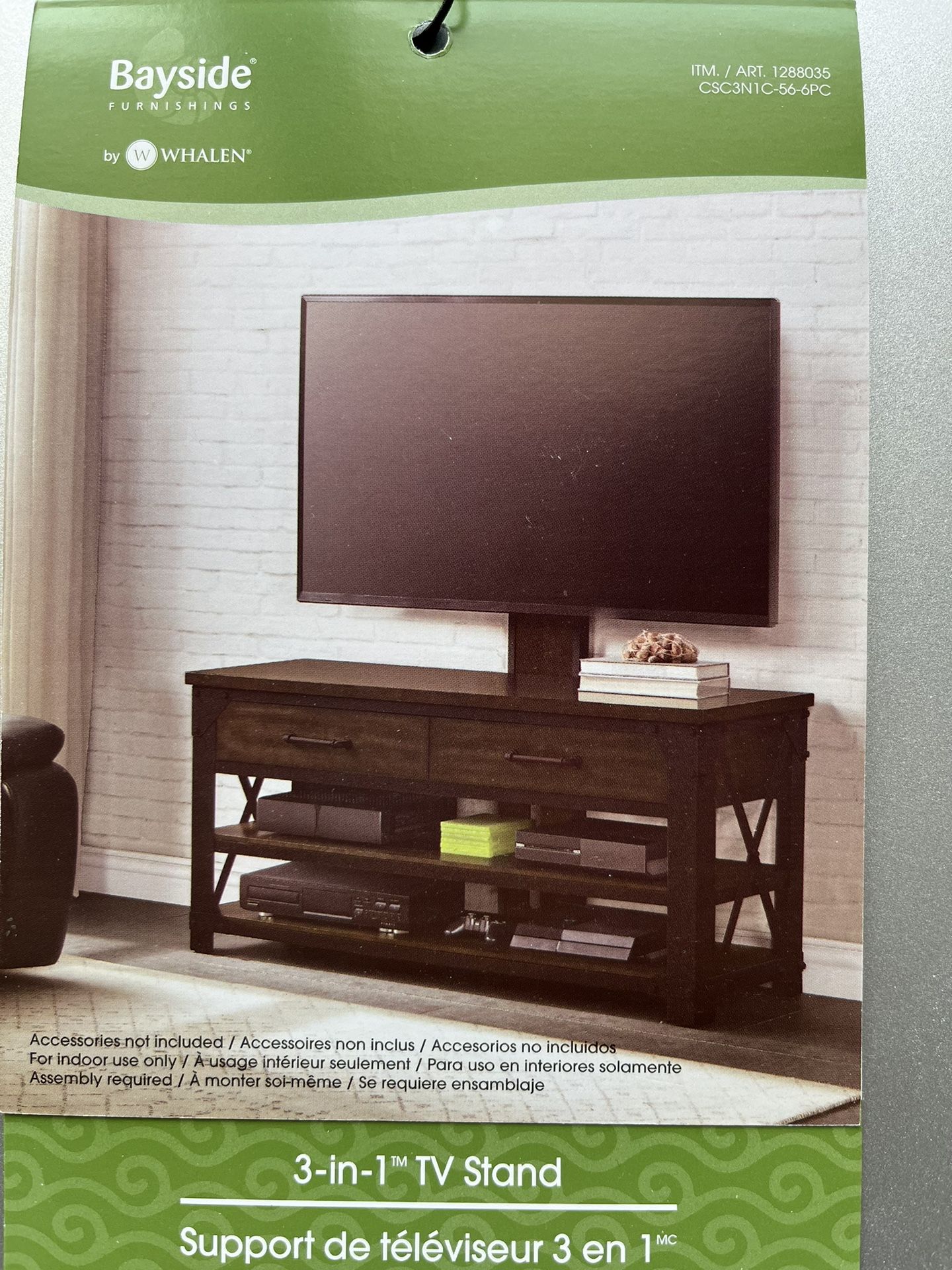 Bayside 3-in-1 TV Stand