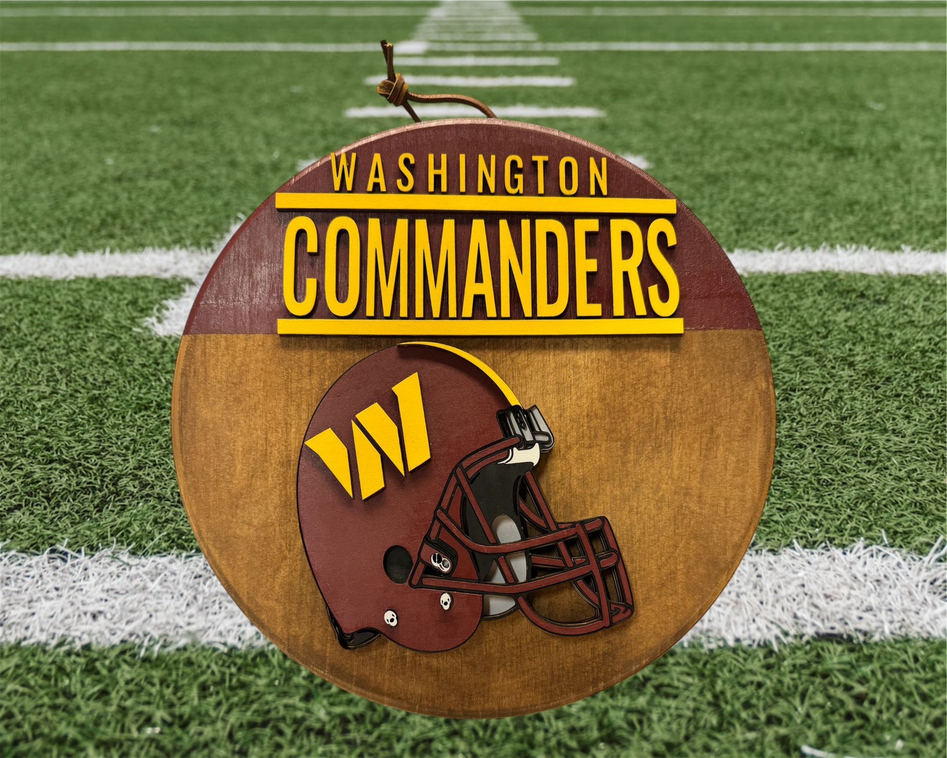 Washington Commanders Wall Sign – 12”