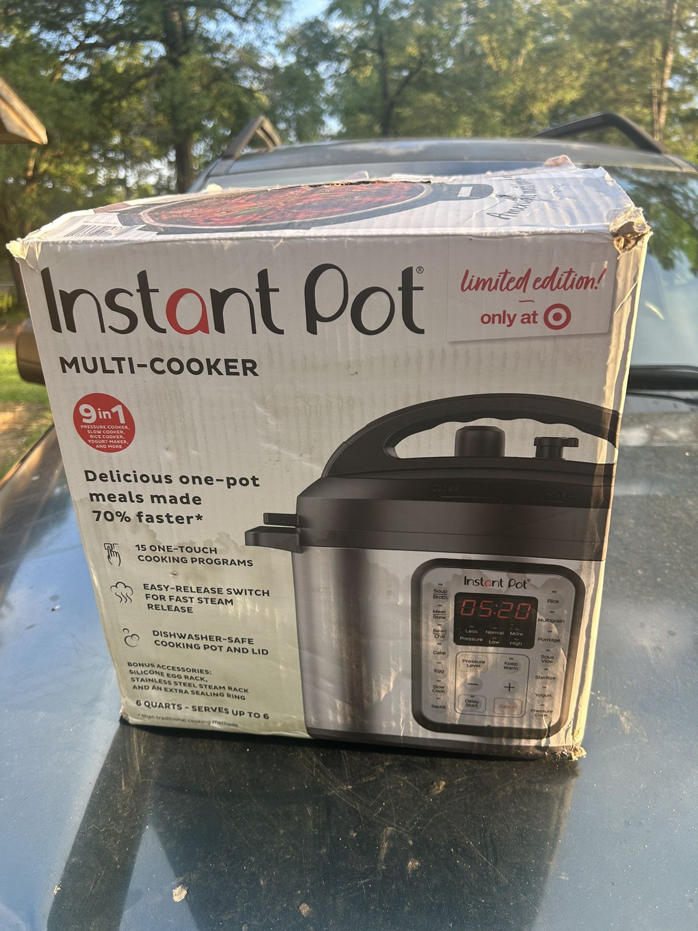 Instant Pot 9 in 1 Multicooker