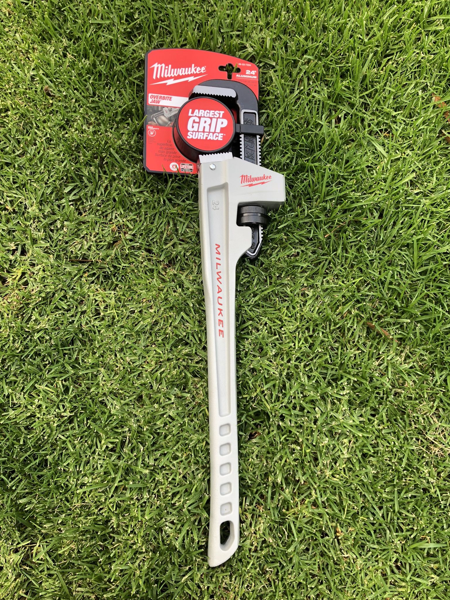 Milwaukee 24” Aluminum Pipe Wrench