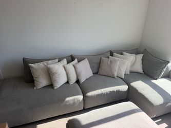 3 piece couch from Costco plus outaman