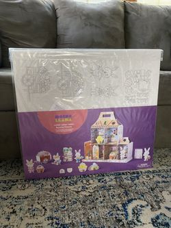 BRAND NEW COLOR YOUR OWN BUNNY HOUSE