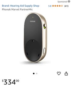 Phonak PartnerMic hearing aid microphone