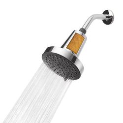 4Spray 6-in Round Filtered Shower Head 1.8 GPM