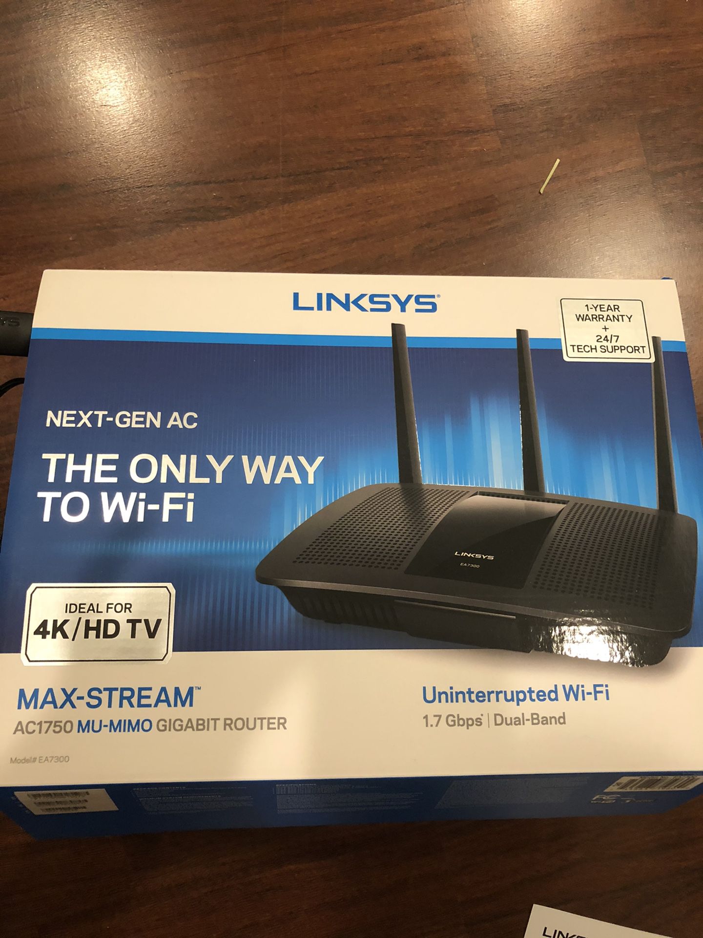 Linksys Max-Stream router