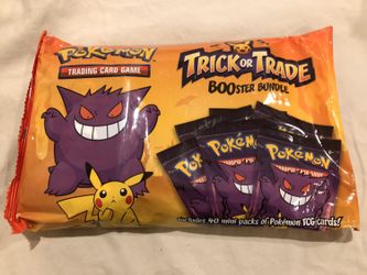 NEW SEALED 2022 Pokemon Halloween Trick Or Trade TCG Pokemon Cards
