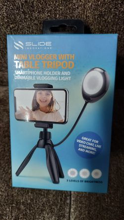 Mini Vlogger With Table Tripod