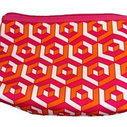 Brand New CLINIQUE MAKEUP Cosmetics Bag By Johnathan Adler 