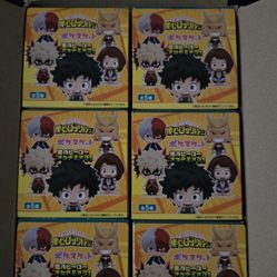 My Hero Academia Pocket Marquette Mini Figures Box Of 6 Anike Figures