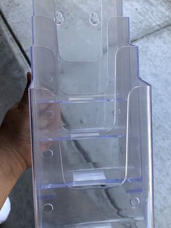 Brochure Acrylic Display Organizer