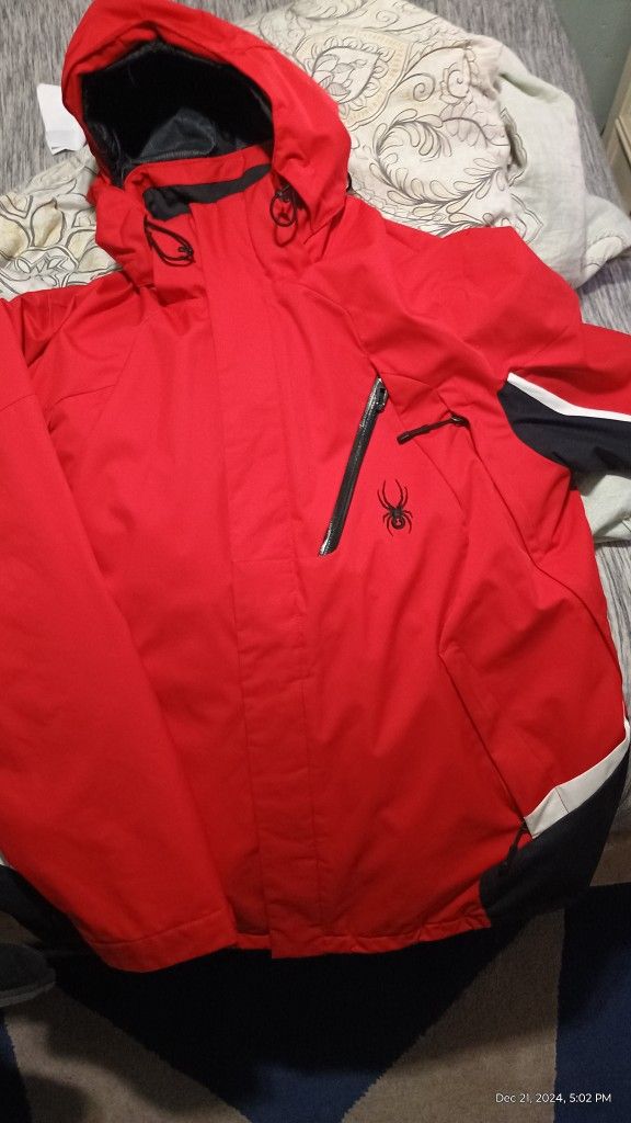 Very Rare Spyder Jacket XxL Wind Proof Rain Proof And Snow Proof
