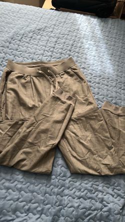 FABLETICS gray Scrub pants size M NEW!!!