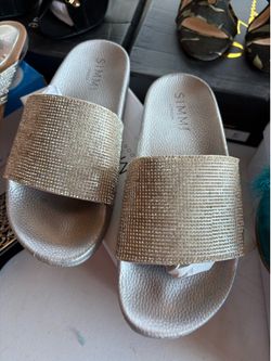 Silver Sandals