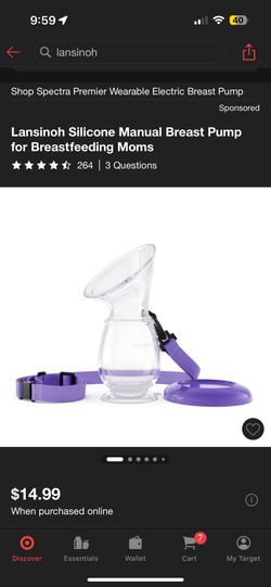 Manual Breast Pump 