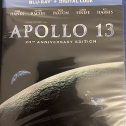 APOLLO 13 20th Anniversary Edition (Blu-Ray + Digital!) NEW! Tom Hanks!