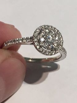 Beautiful Ladies Diamond Ring 10k .45 ctw Diamonds