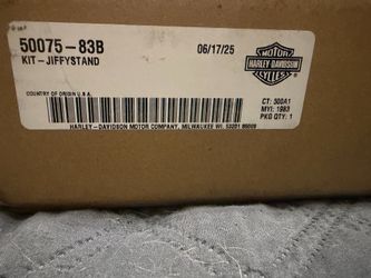 NEW Genuine Harley-Davidson Jiffy Stand Kit