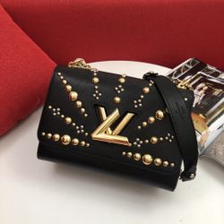 Twist Denim  Crossbody bag