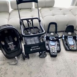 Stroller+ Car seat+2 Base