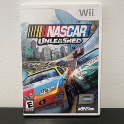 NASCAR Unleashed Nintendo Wii LIKE NEW CIB Racing Video Game Activision