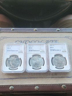 NGC peace Dollar Silver