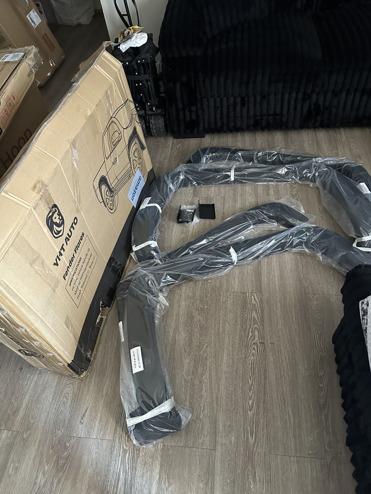 Factory Style Fender Flares w/Hardware Kit Replacement for Chevy Silverado 1(contact info removed)-2018, 2500/3500