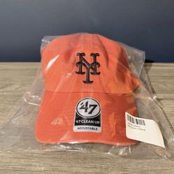 A24 Marty Supreme x ‘47 Mets Embroidered Orange Hat NEW IN HAND