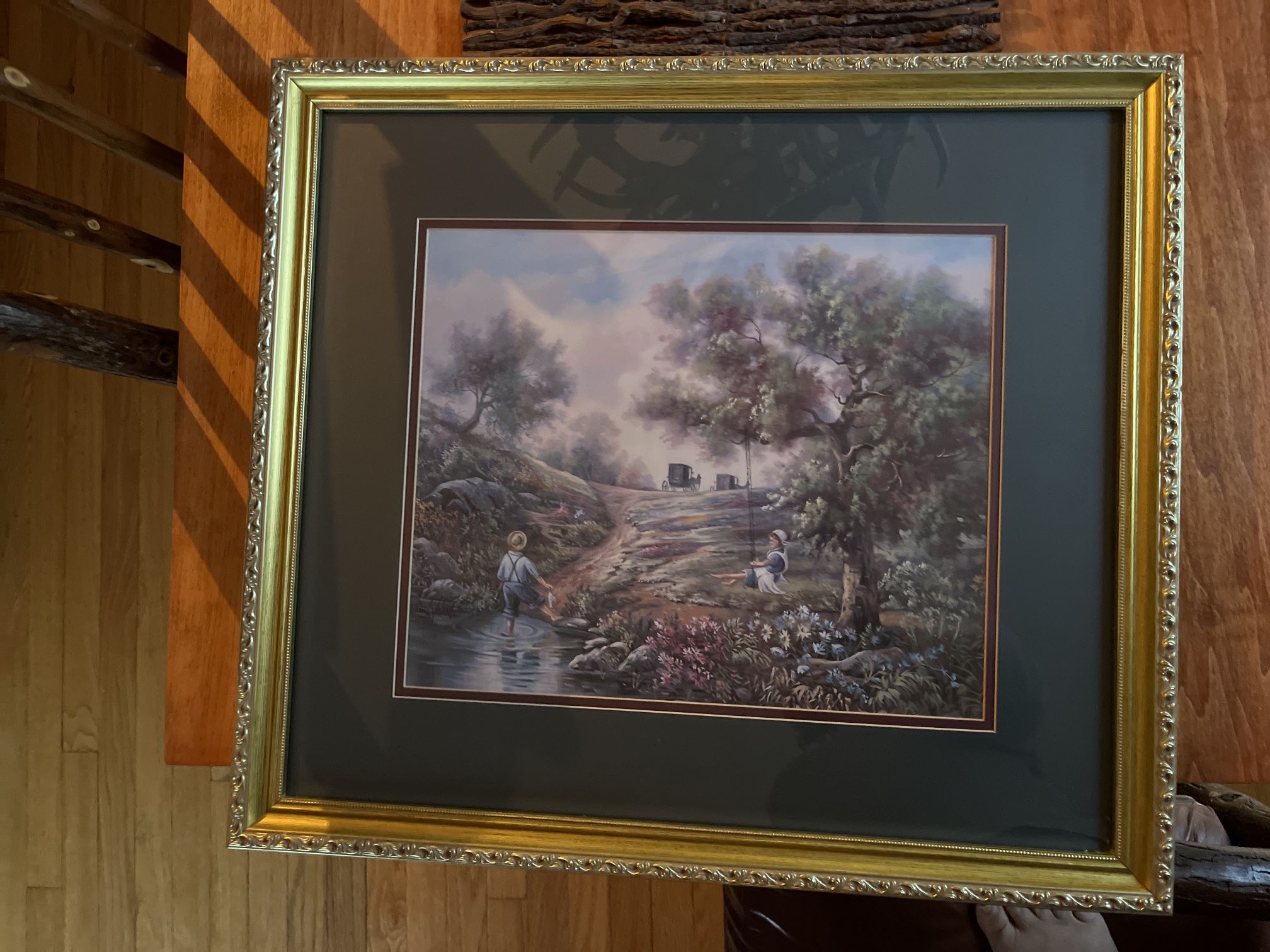 Gold Framed Picture