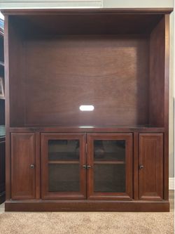 Large 67” Wide Entertainment Center / TV Stand