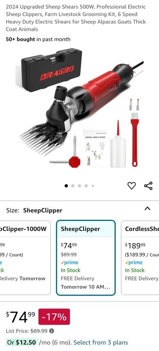 Sheep/Carpet Trimmer 