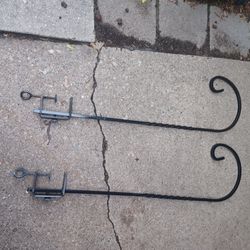Pair Of Clamp On Plant Hangers