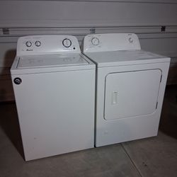 Amana Washer And Admiral Gas Dryer By Whirlpool Corporation Excellent Working Condition