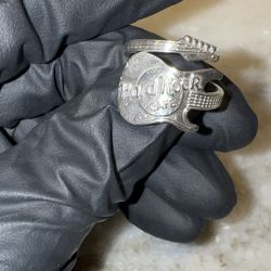 Sterling silver Hard Rock Cafe guitar ring